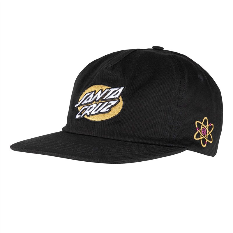 cafe 4 racer - Santa Cruz Knibbs Cryptic cap black - Santa Cruz Caps 