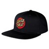 cafe 4 racer - Santa Cruz Classic Dot cap black - Santa Cruz Caps 
