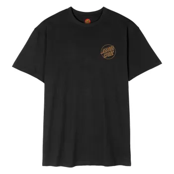 cafe 4 racer - Santa Cruz Forging Dot t-shirt black - Santa Cruz T-Shirts 