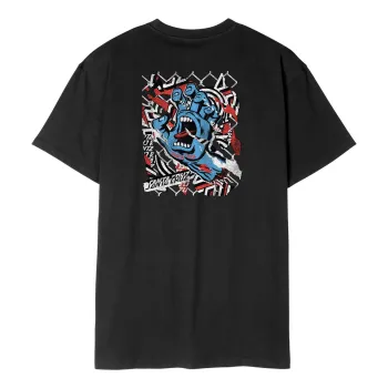 cafe 4 racer - Queen Kerosin Wild Rebel t-shirt black - KING KEROSIN Tričká 