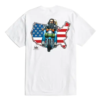 cafe 4 racer - MCS logo T-shirt back artwork - MCS T-Shirts 