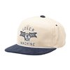 cafe 4 racer - Loser Machine Palmdale čepice off white/navy - Loser Machine Company Kšiltovky 