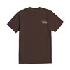 cafe 4 racer - Loser Machine Snake Eyes t-shirt java brown - Loser Machine Company T-Shirts 