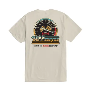 cafe 4 racer - Loser Machine Four Stroke t-shirt white - Loser Machine Company T-Shirts 