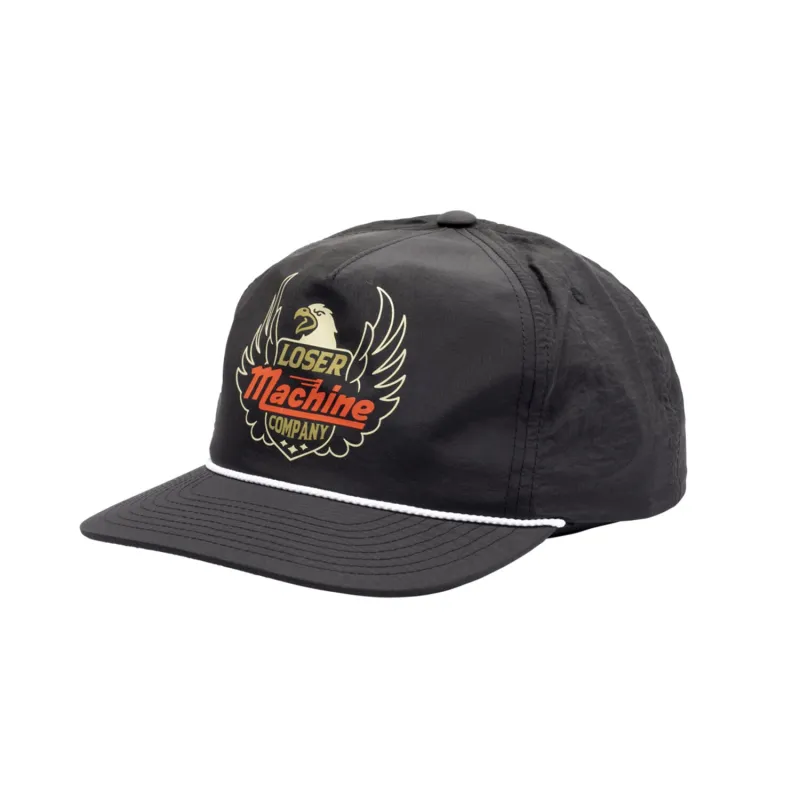 cafe 4 racer - Loser Machine Winston cap black - Loser Machine Company Caps 