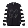 cafe 4 racer - Loser Machine Throttle sweatshirt black/white - Loser Machine Company Sweatshirts 