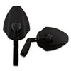 cafe 4 racer - Handlebar End Mirror "Neo 10" | Aluminum | Black | D30 -  Bar end mirrors 4251926912892