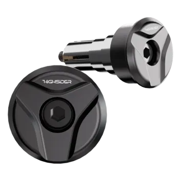 cafe 4 racer - ABM basicCap handlebar ends available in various colors - ABM Bar Ends 