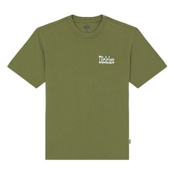 cafe 4 racer - Dickies Vernal tričko cypřiš - DICKIES Trička 