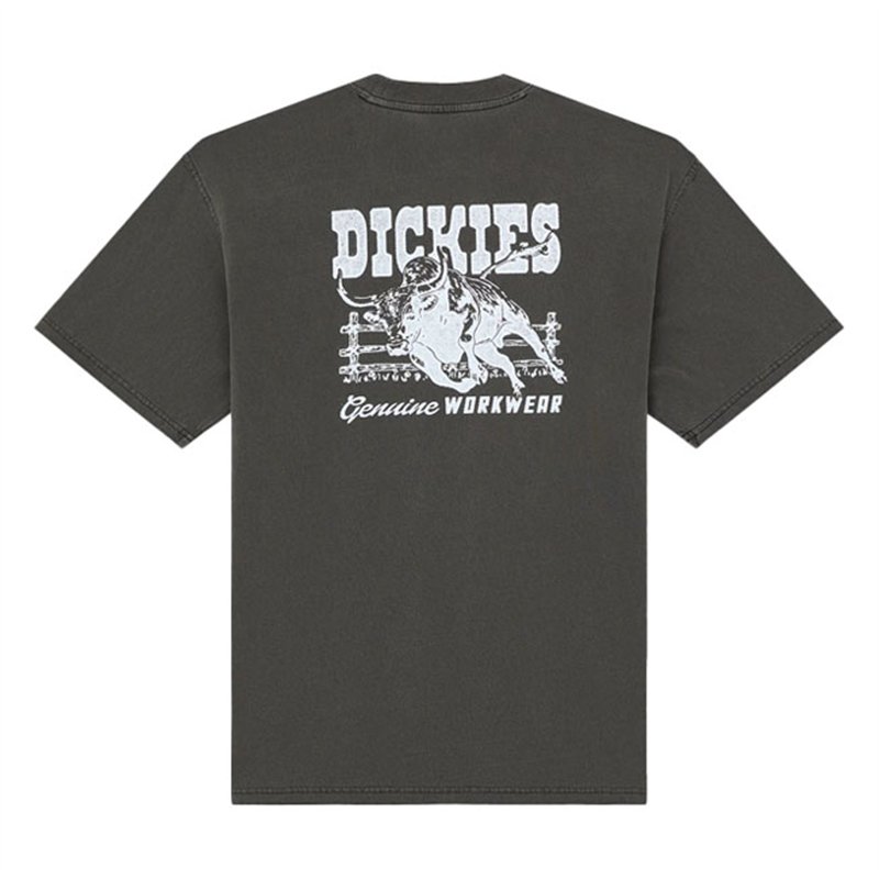cafe 4 racer - Dickies Buchtell tričko čierne - DICKIES Tričká 