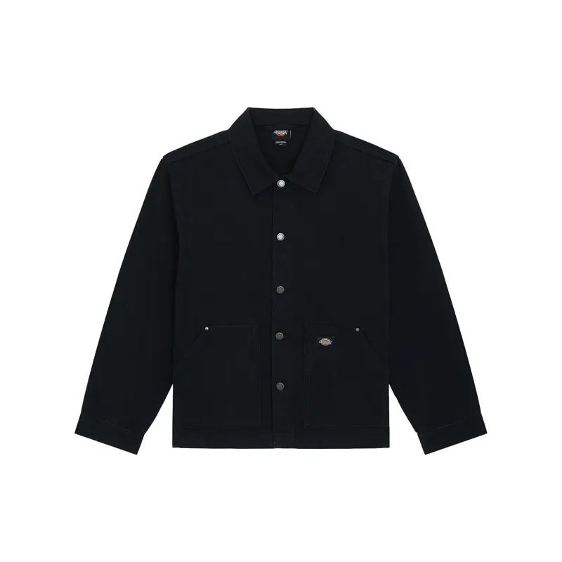 cafe 4 racer - Dickies Barn unlined jacket black - DICKIES Jackets 