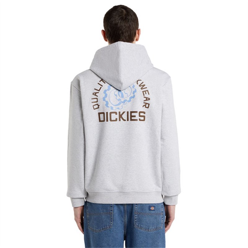 cafe 4 racer - Dickies Payson mikina svetlosivá - DICKIES Mikiny s kapucňou 