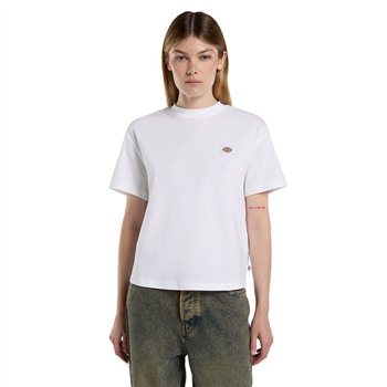 cafe 4 racer - Dickies Oakport dámske boxy tričko biele - DICKIES Tričká 