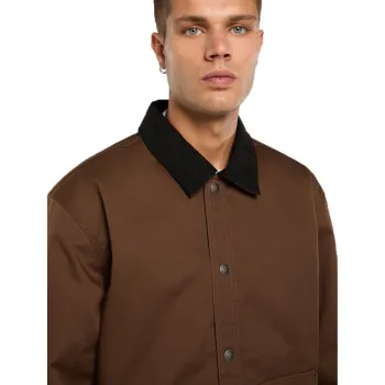 cafe 4 racer - Dickies Union Barn bunda timber brown - DICKIES Bundy 