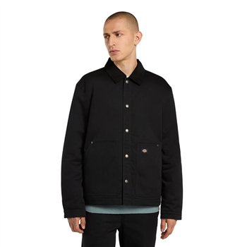 cafe 4 racer - Dickies Union Barn bunda černá - DICKIES Bundy 