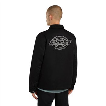 cafe 4 racer - Dickies Union Barn bunda čierna - DICKIES Bundy 