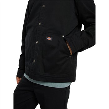 cafe 4 racer - Dickies Union Barn bunda černá - DICKIES Bundy 