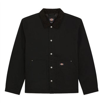 cafe 4 racer - Dickies Union Barn bunda černá - DICKIES Bundy 