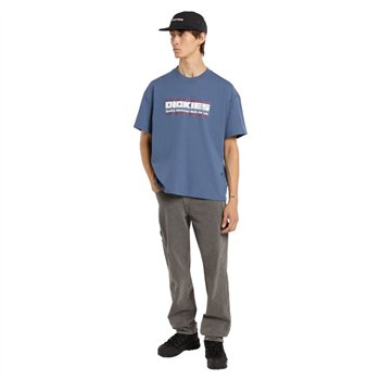 Dickies Derby tričko retro indigová