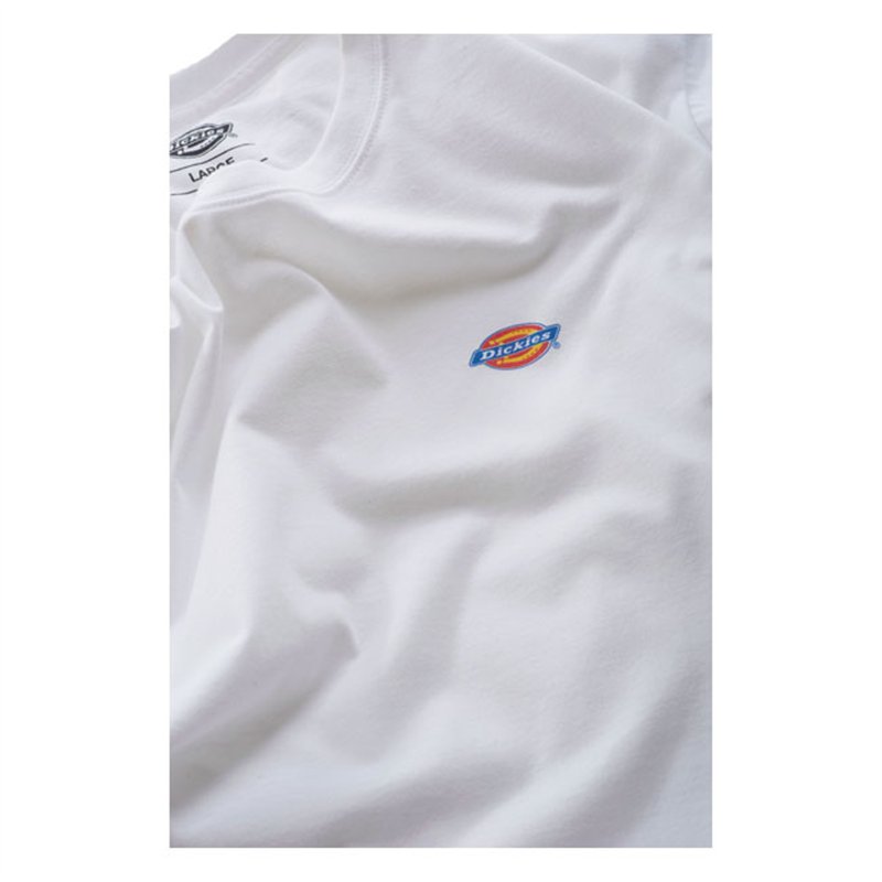 cafe 4 racer - Dickies Mapleton t-shirt white - DICKIES T-Shirts 