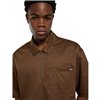 cafe 4 racer - Dickies Cadiz QZ shirt timber brown - DICKIES Shirts 