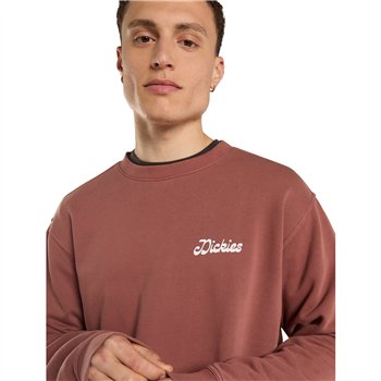 cafe 4 racer - Dickies Cornville sweatshirt maroon - DICKIES Sweatshirts 