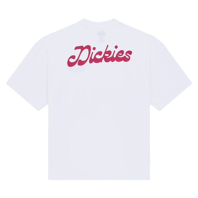 cafe 4 racer - Dickies Cornville tričko bílé - DICKIES Tričká 