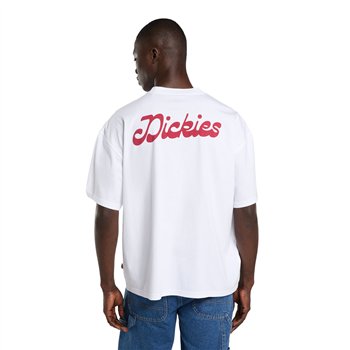 cafe 4 racer - Dickies Cornville tričko bílé - DICKIES Tričká 