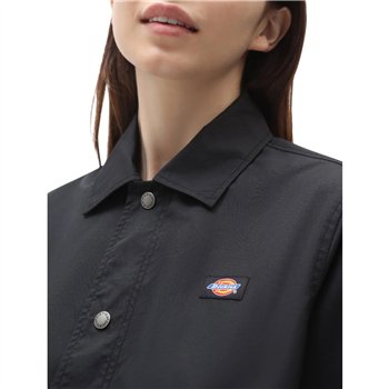 cafe 4 racer - Dickies Oakport trenčkotová bunda černá - DICKIES Bundy 
