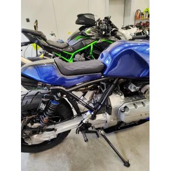 cafe 4 racer - Čalúnenie časť V2 pre Carbon Solo sedadlo BMW K75/K100/K1100 - Cafe4Racer Laminátová platforma 