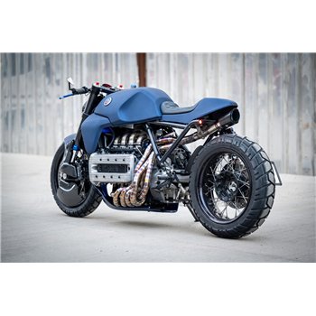 cafe 4 racer - Solo seat V2 for BMW K75/K100/K1100 CARBON  - Cafe4Racer Fiberglass & Carbon platform 