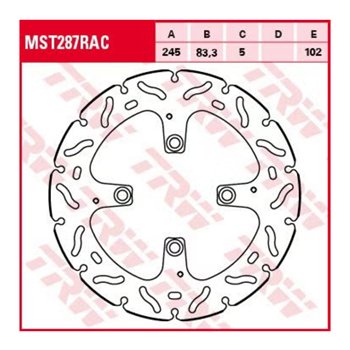 cafe 4 racer - MD6091D EBC Carbonstahl Brzdový kotouč - EBC Brzdové kotouče 5050953305849