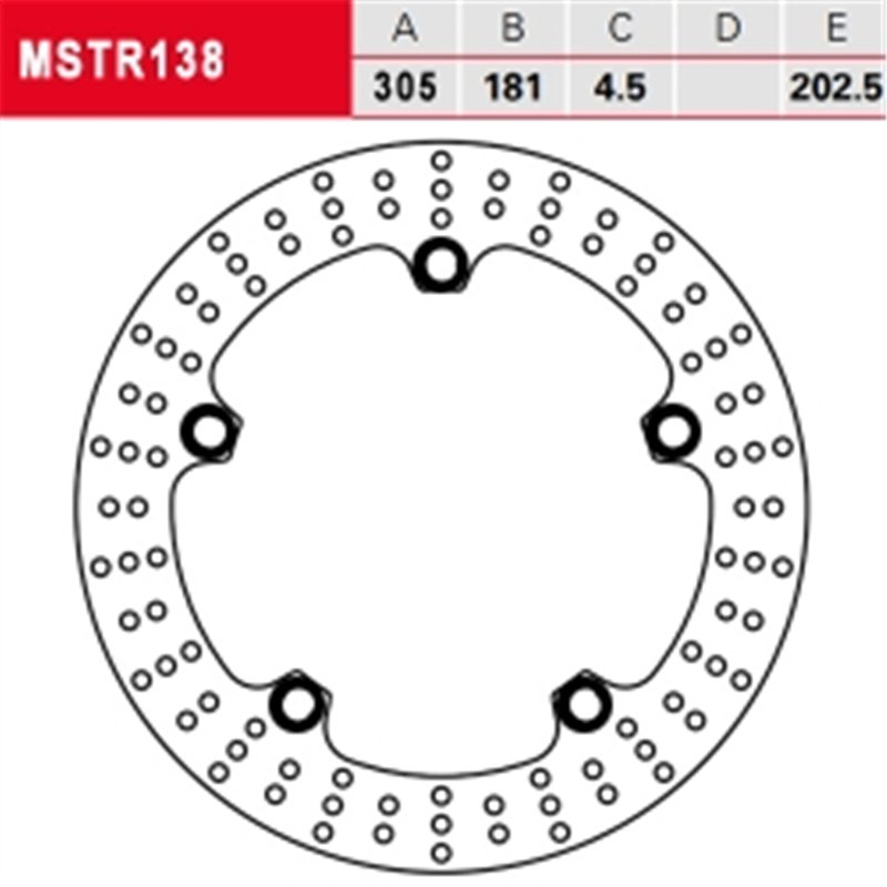 cafe 4 racer - TRW Brzdový kotouč MSTR138 - TRW Brzdové kotouče 3322938316068
