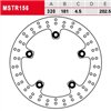 TRW Brake disc MSTR156