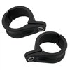cafe 4 racer - The Clampits - 35mm - Indicator/Turn Signal Fork Mount Brackets - Motone CNC aluminum housing & brackets 