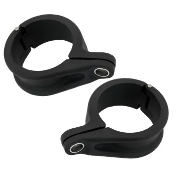cafe 4 racer - DAYTONA CNC-indicator bracket set for 41mm - Daytona CNC aluminum housing & brackets 