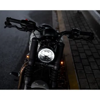 cafe 4 racer - The SPATZ - 47mm Kryty vidlic Triumph Bobber/Speedmaster Integrované držáky blinkrů - Motone Bonneville Bobber 2016-NOW 