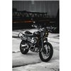 cafe 4 racer - Microblade Aluminium Screen Gloss Black - Motone Triumph Bonneville 