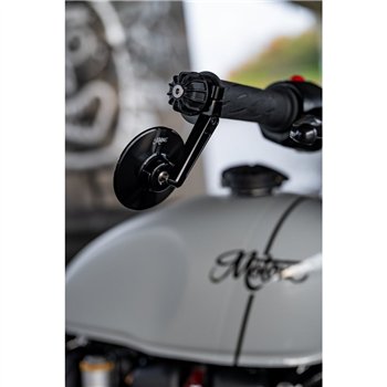 cafe 4 racer - Gemini - Černé zakončení řidítek - Motone Triumph Bonneville 