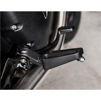 cafe 4 racer - Ranger Stupačky - Sada pre jazdca - Bobber - ČIERNA - Motone Triumph Bonneville 