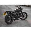 cafe 4 racer - Prof. Axelrod - Sada valčekov na osku stojana paddock - Nerezová oceľ - Motone Triumph Bonneville 
