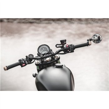 cafe 4 racer - Gemini - Mosadzné zakončenia riadidiel - Motone Triumph Bonneville 