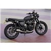 cafe 4 racer - Gemini - Mosazné zakončení řidítek - Motone Triumph Bonneville 