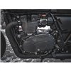 cafe 4 racer - Svorky výfuku Stealth - černé - Motone Triumph Bonneville 