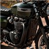 cafe 4 racer - Svorky výfuku Stealth - Nerezové - Motone Triumph Bonneville 