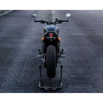 cafe 4 racer - Ranger Foot Pegs - Full Set Rider and Passenger Pegs - Polished - Motone Triumph Bonneville 