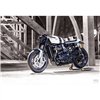 cafe 4 racer - Defender - Sump Guard - Black - Motone Triumph Bonneville 