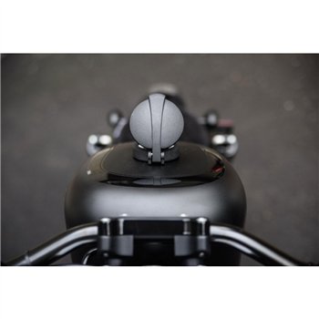 cafe 4 racer - Sada čepic Monza pro Triumph a HD - černá - Motone Triumph Bonneville 