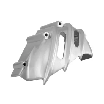 cafe 4 racer - Speedster Sprocket Cover - Ribbed - Brushed - AC - Motone Triumph Bonneville 