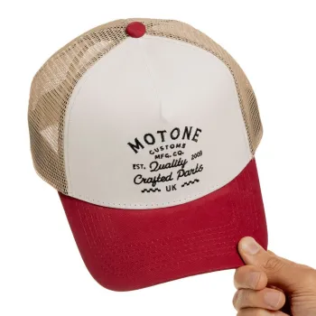 cafe 4 racer - Motone DEADHEAD - 6-Panel Vintage Cap - Motone Caps 